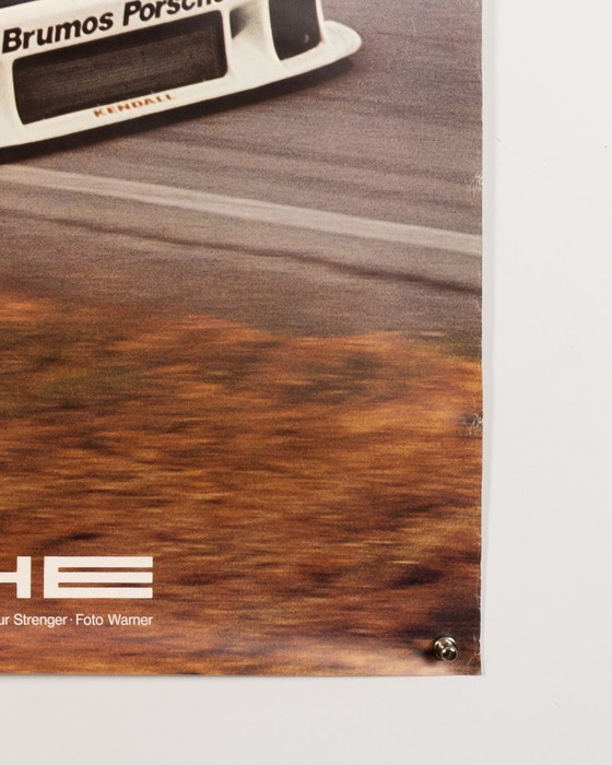 Image 1 of Porsche Trans-Am Champion 1977 – Poster originale Porsche vintage di Werbeagentur Strenger – Vintage Motorsport – 102x76 cm