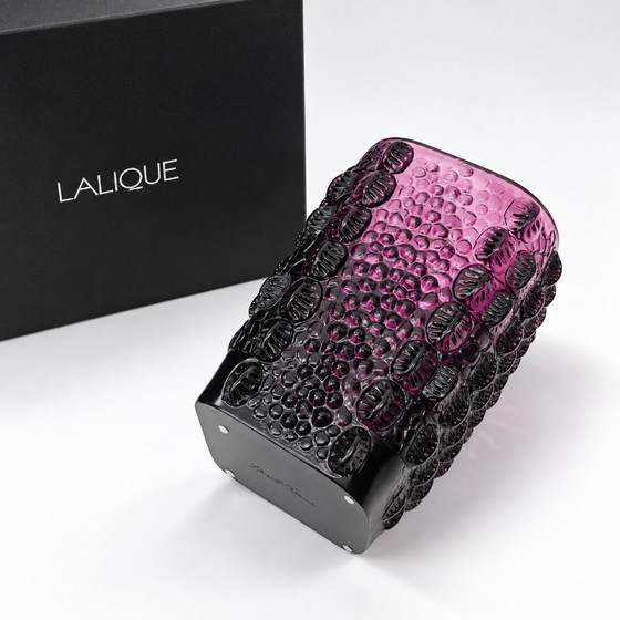 Lalique Croco Dusk Purple Vase – Crystal (photo 14 of 17)