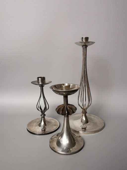 Gustav Beran Keltum design candlestick retro vintage mid - Century design
