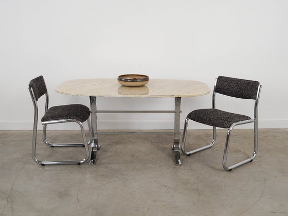 Image 1 of Stone table, Danish design, 1980s, made in Denmark