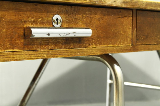Scrivania Bauhaus XXL, anni '30 – Scrivanie, Wood (photo 15 of 19)