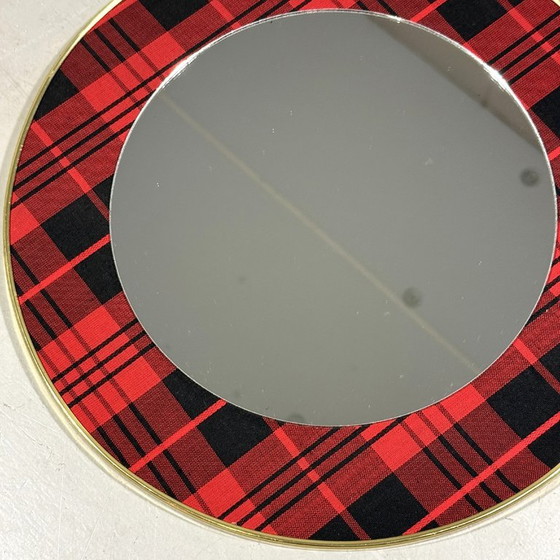 Tartan Wall Mirror 1960s – Textile (photo 3 of 7)