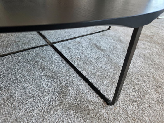 Image 1 of Tavolino da caffè Montis Flint in frassino nero 100x30