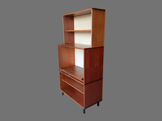 Cees Braakman para Pastoe Mueble Hi-Fi de teca hecho a medida – Armarios de pared, Wood (photo 5 of 6)