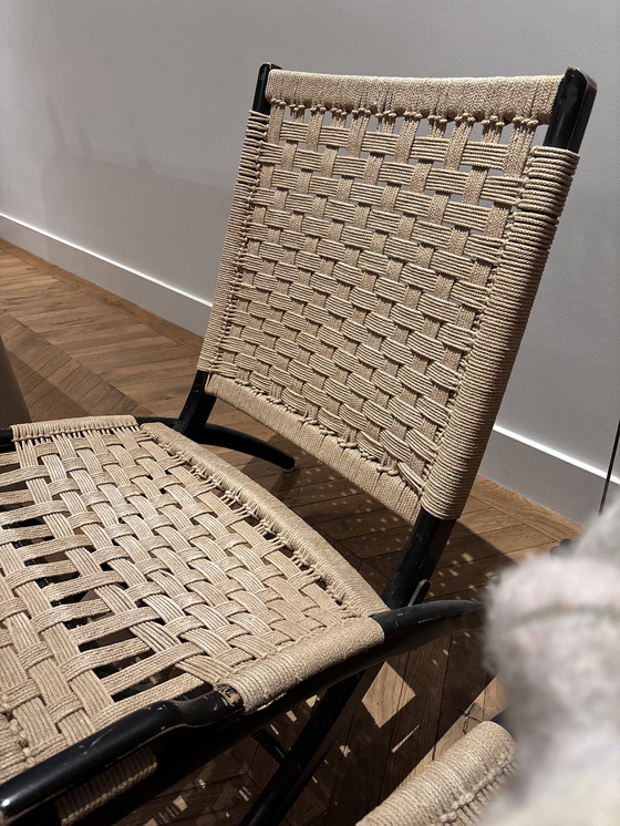 Image 1 of Ebert Wels paper corps folding robe chair