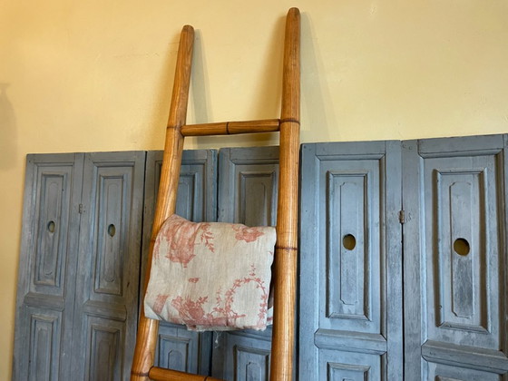 Escabeau de bibliothèque ancien du XIXe siècle, français – Objets déco, Wood (photo 3 of 11)