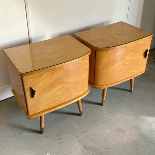 Vintage nachtkastjes nightstand