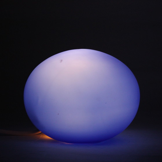 Image 1 of Pebble Glass Lamp from Habitat