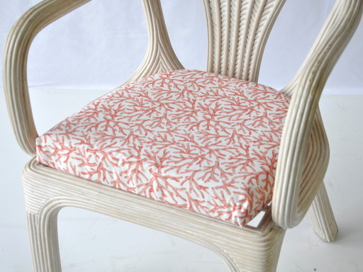 2 Vivai del Sud eetkamerstoelen met armleuningen
