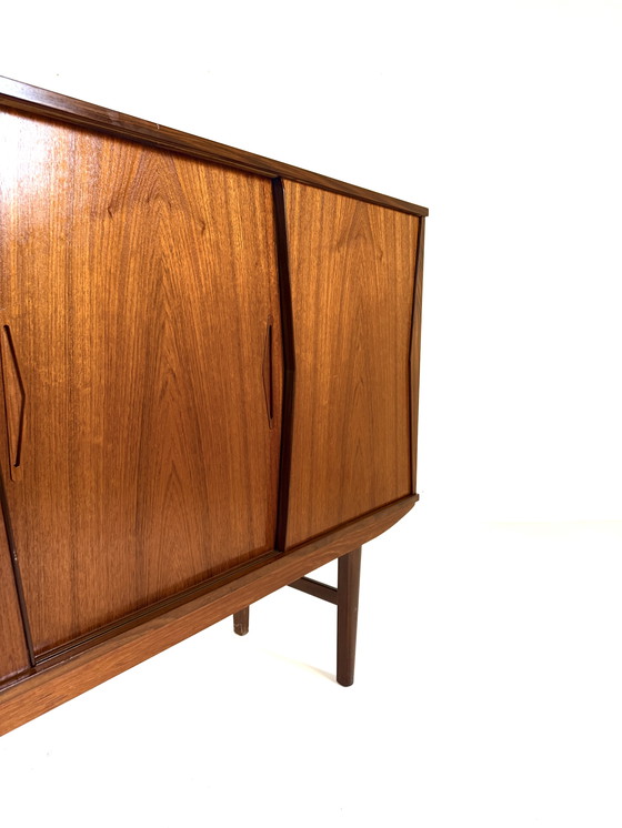 Image 1 of Credenza alta vintage in teak, Danimarca anni '60