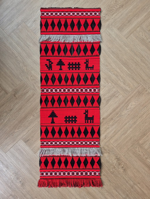 Wandkleed geweven