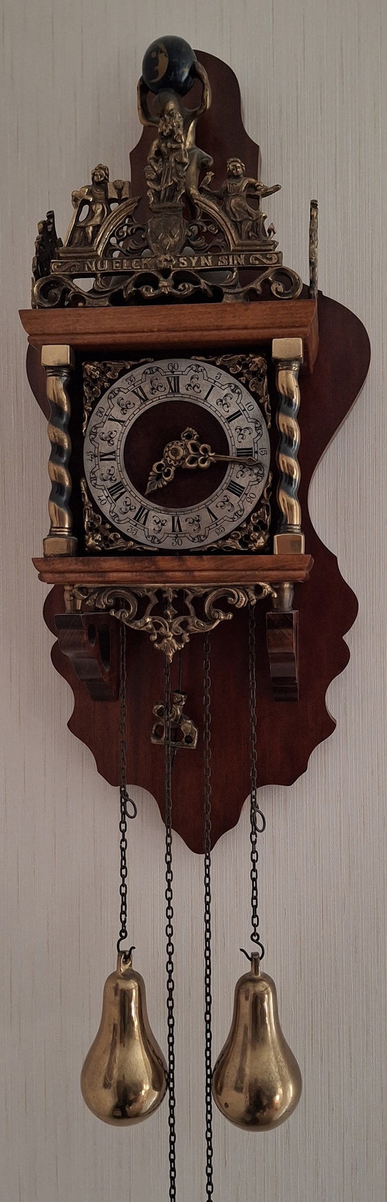 Image 1 of Precioso reloj Zaanse WUBA (Warmink). Completo y en funcionamiento.