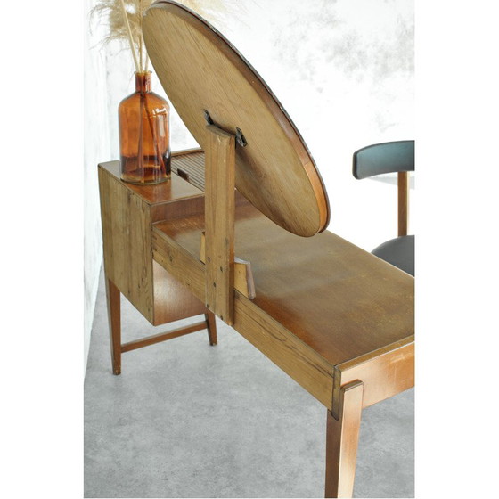 Image 1 of Vintage teak and oak dressing table