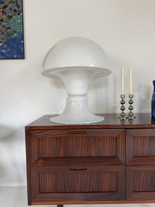 Vintage XL Deense mushroomlamp ‘Formel’, Frimann ‘70