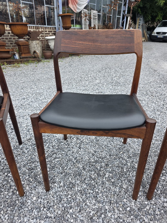 Image 1 of 4 Skandinavische Stühle von Scantic Møbelværk Dänisches Design 60er Jahre