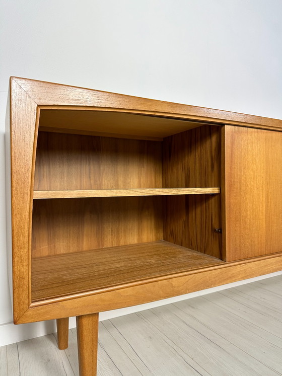 Image 1 of 1960s Vintage Minimalistic Teak Sideboard by Bartels
