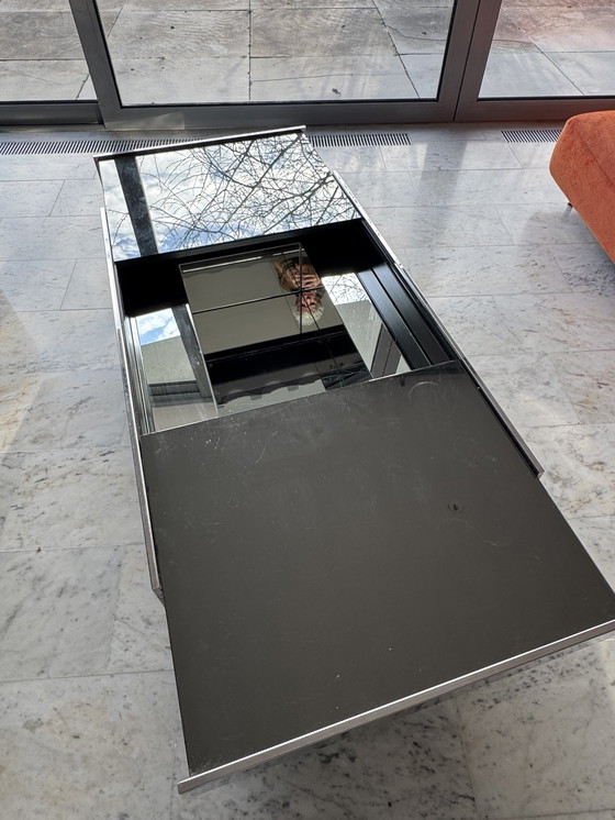 Image 1 of Spiegel Salontafel/Bar mit opbrtgruimte für Glasur und Flessen 