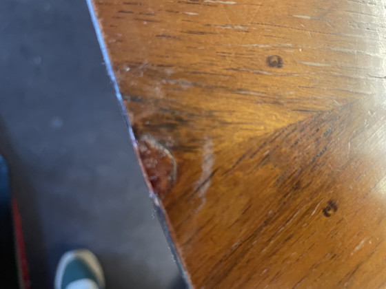 Image 1 of EMÜ round dining table with rotating disc