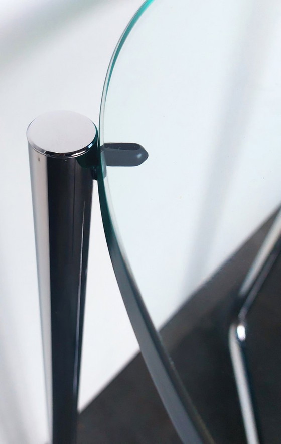 Image 1 of Gispen GT413 table | polished chrome | neat condition