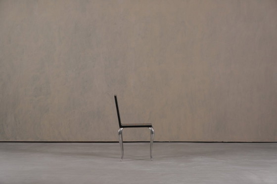 Image 1 of Silla/Mesa auxiliar Lola Mundo de Philippe Starck para Driade, Italia, década de 1980.