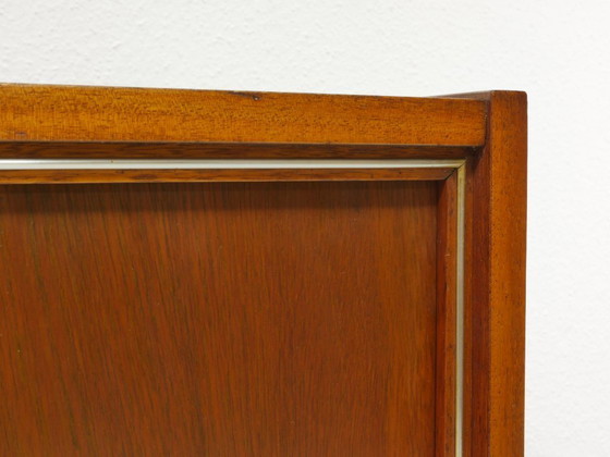 Image 1 of Vintage highboard / sideboard with large display cabinet from the 60s