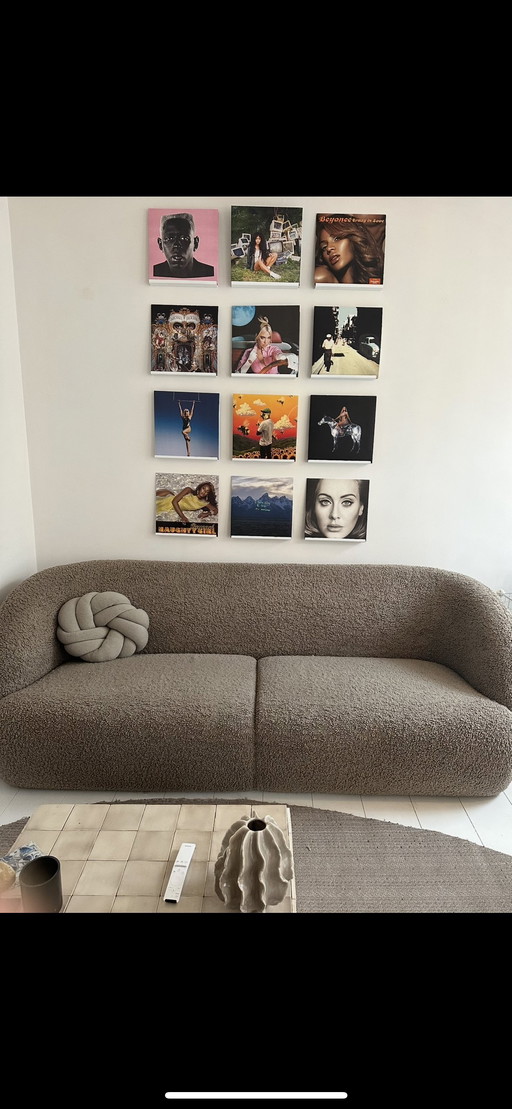 Sofacompany Canapé Paula - Bouclé - Teddy - Taupe
