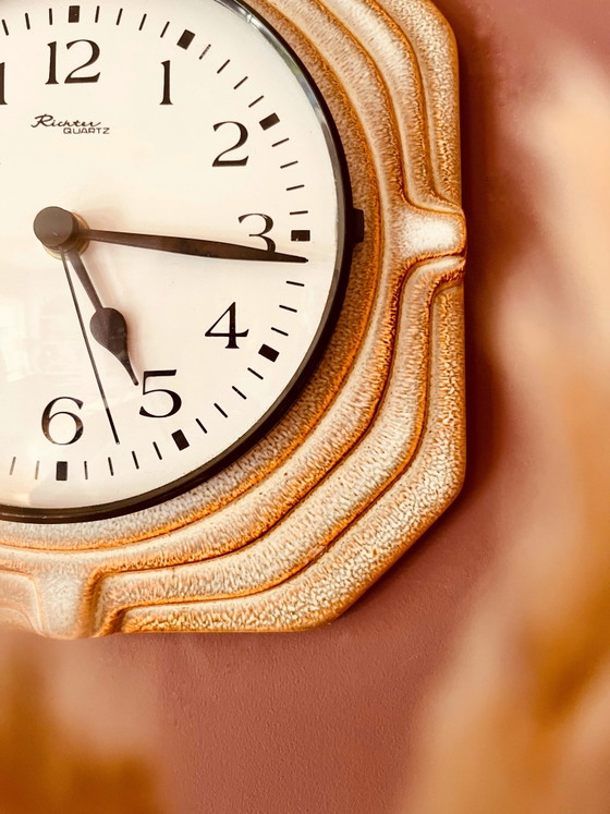 Image 1 of Richter “70s vintage wall clock