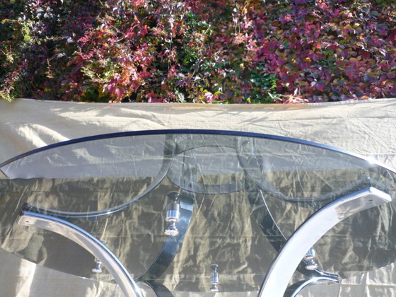 Esstisch Glas und Stahl – Esstische (photo 7 of 8)