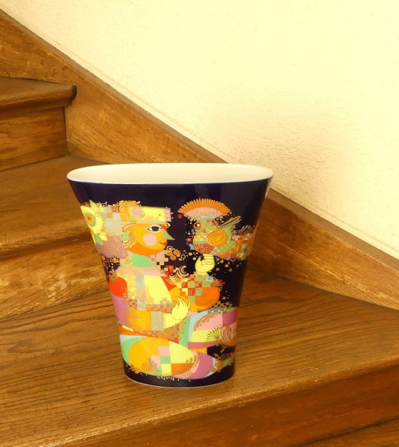 Image 1 of Large vase, 100th anniversary, Rosenthal, Bjørn Wiinblad, UK4aEb