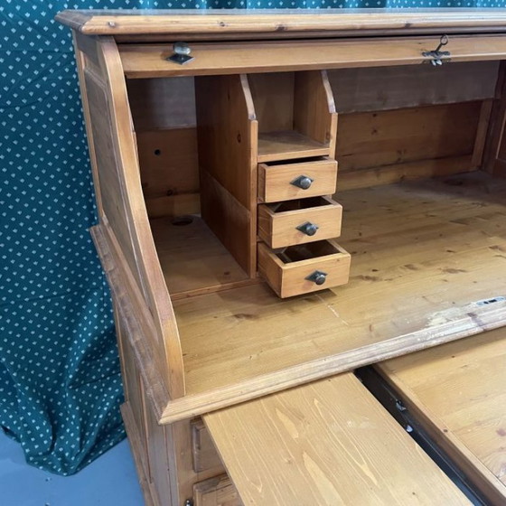 Scrivania classica – Armadi contenitori, Legno, Ottone (photo 7 of 9)