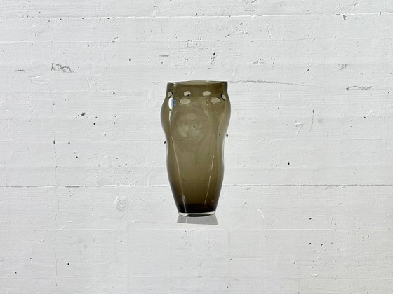 Image 1 of Vase en verre soufflé à la bouche, fabriqué par Serax, Belgique, années 2000
