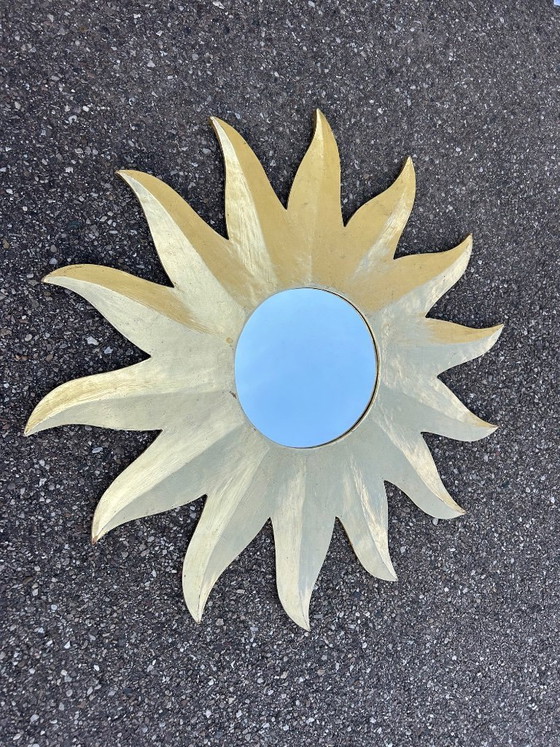 Grote spiegel met zonnestralenmotief, 80 cm – Paper (photo 10 of 12)