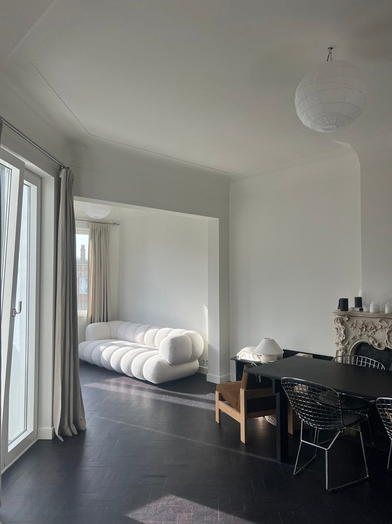 Divano di design ROCHE BOBOIS modello Intermède, Divani 3 posti, Tessile, Crema, Modern (foto 4 di 5)
