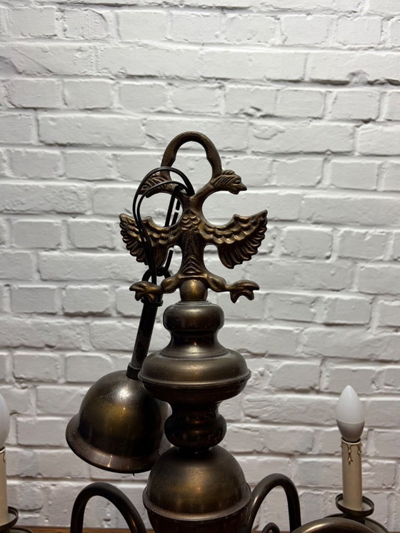 Image 1 of Lustre classique flamand/hollandais en laiton