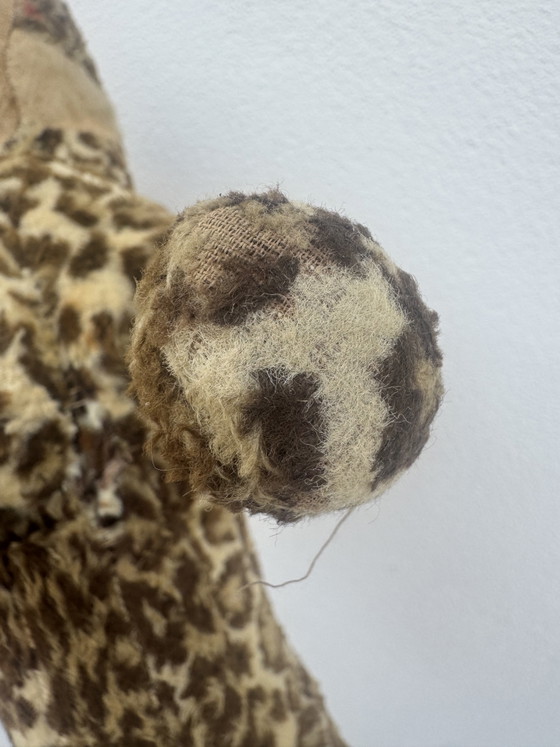 STEIFF pluche luipaard uit de jaren 50 – Decoratieve objecten, Textile (photo 9 of 15)