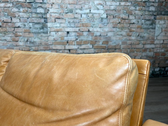 AP Stolen AP62/4 – Cuir marron clair | Hans J. Wegner – Canapés, Leather, Wood (photo 9 of 16)