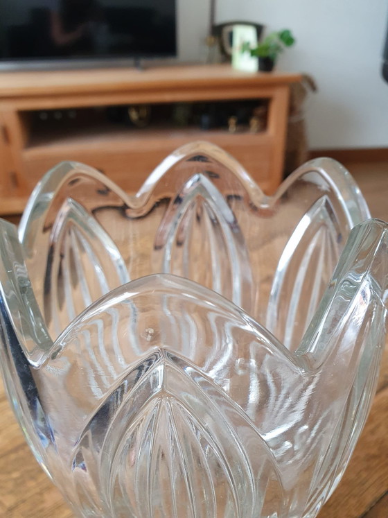 Bellissimo vaso vintage Sklo Union "Lily" – Rudolf Schröter, circa 1950 – Vasi, Glass (photo 6 of 10)