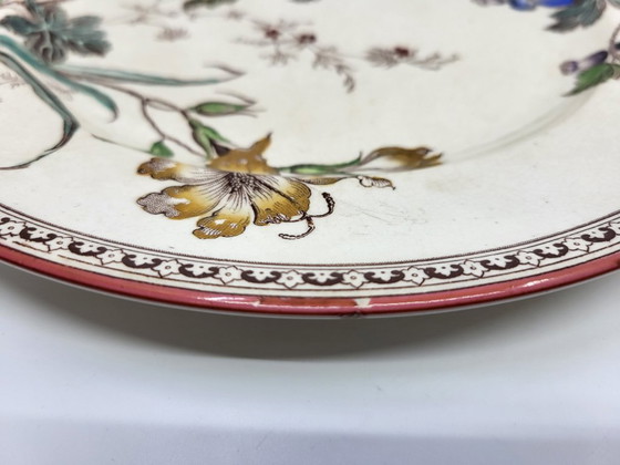 Rare Set of Victorian Brownfield & Sons "Texas" Pattern Plates, England, Circa 1880 (8) – Tableware, Ceramic (photo 10 of 18)