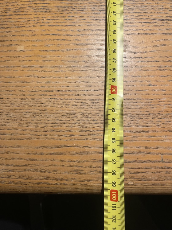 Image 1 of 1980er Jahre großer Schreibtisch - Design, aber Marke unbekannt