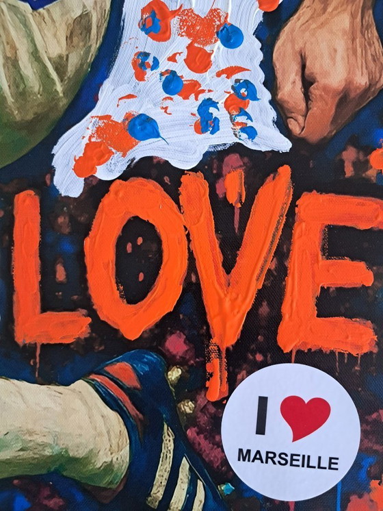 Image 1 of Enzo San Marco – Marseille Baby 2 – Hommage an Alberto Ricardo – Künstler-Leinwand