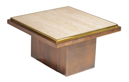 Belgo Chrom rechteckiger Couchtisch