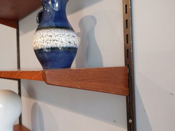 Image 1 of Vintage wandsysteem| Kai Kristiansen | Modulair | Teak