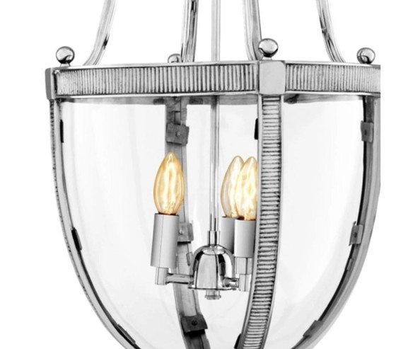 Image 1 of Lampada a sospensione di lusso Casa Padrino, Calice, Lampadario a lanterna.   