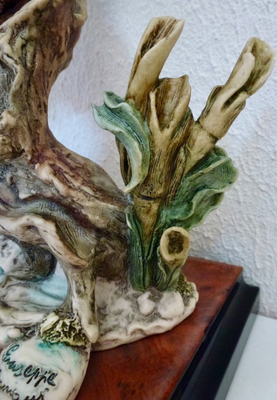 Giuseppe Armani "Ever Watchful" – Limited Edition (142/3000) – Florence 1997. – Beeldhouwkunst, Porcelain (photo 7 of 20)