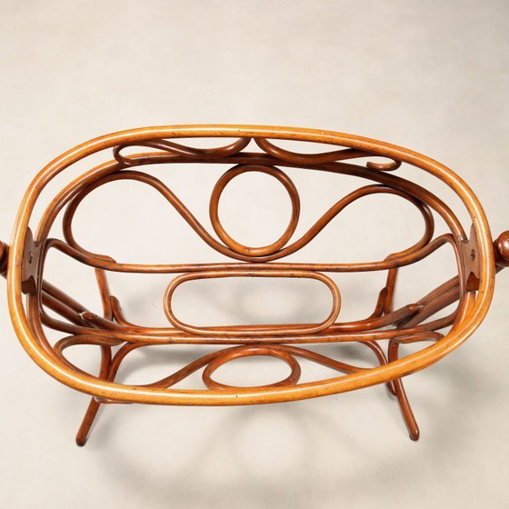 Image 1 of Cuna mecedora de haya