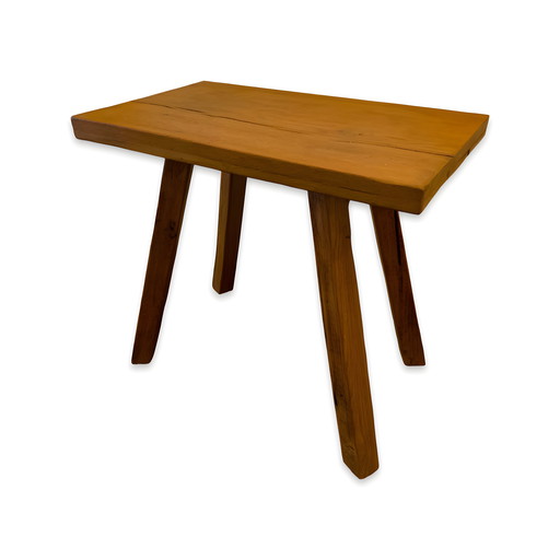 Handcrafted Teak Side Table