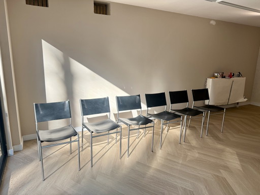 Set van 6 Martin Visser SE 06 eetkamerstoelen