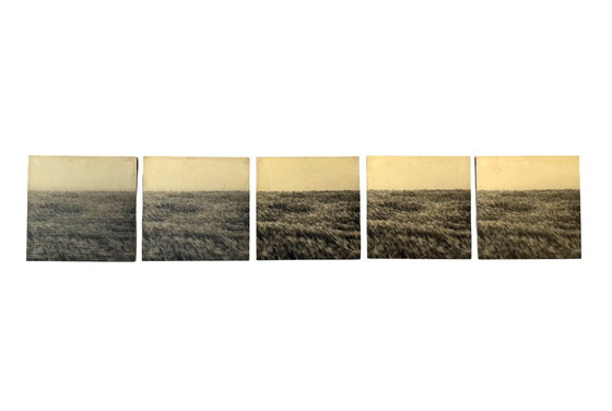 Image 1 of Gerry Hunt (1927 - 2023), set of  5 photos mounted on wood panels, UK 1977