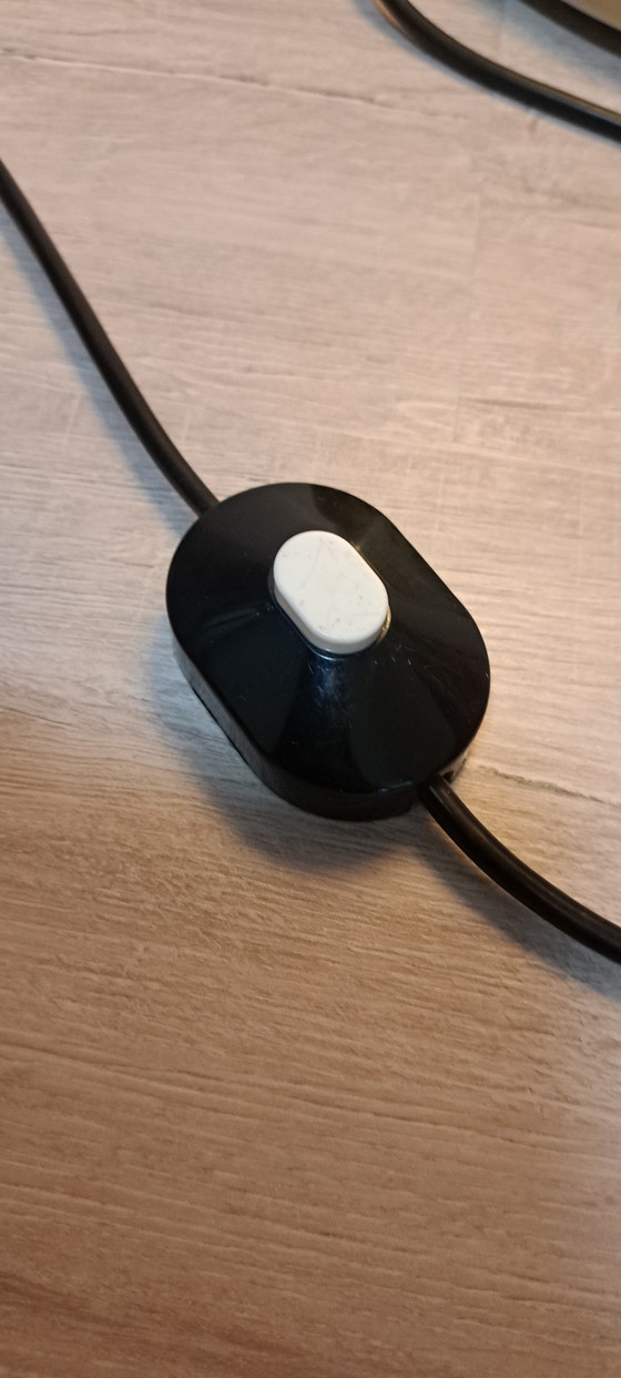 Image 1 of Lampe rétro rare des années 70 - Motif floral - Eye Catcher