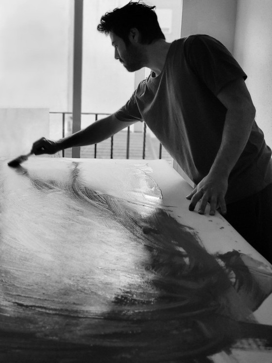 Image 1 of Artist canvas - Enzo SAN MARCO - Waves in other climes